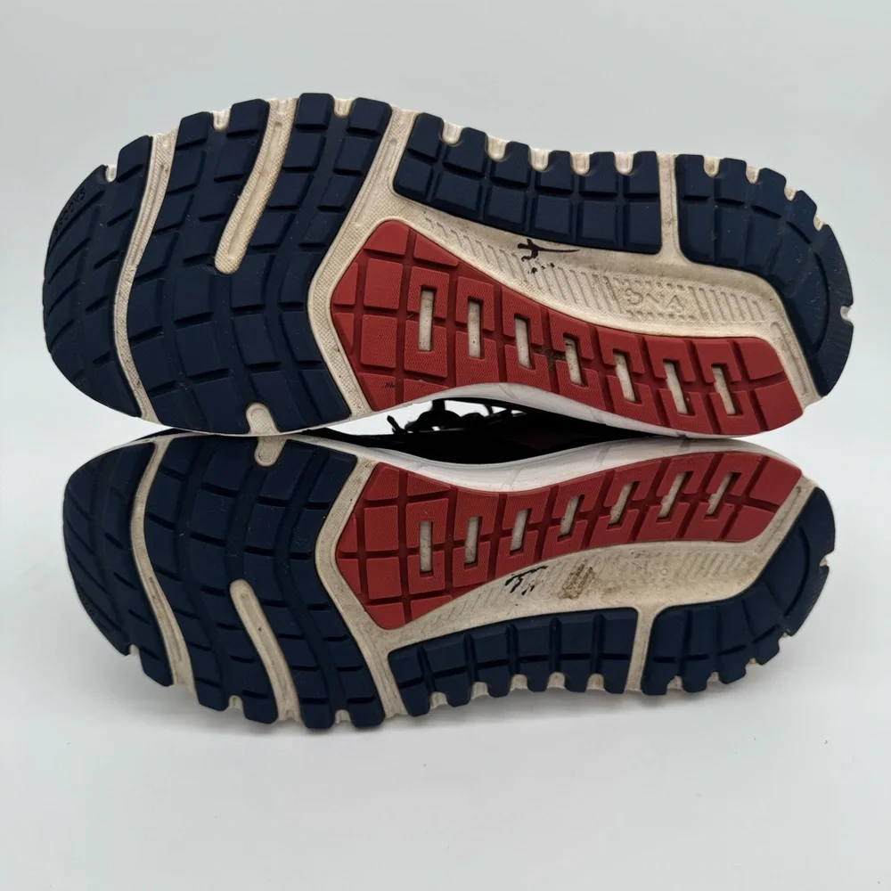 Brooks Beast 20 Navy Blue/Red Athletic Sneaker Size 10 - Picture 9 of 12